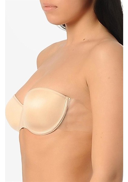 Balenli Push Up Dekolte / Yapışkanlı / Silikon Sütyen 8004 fiyatları