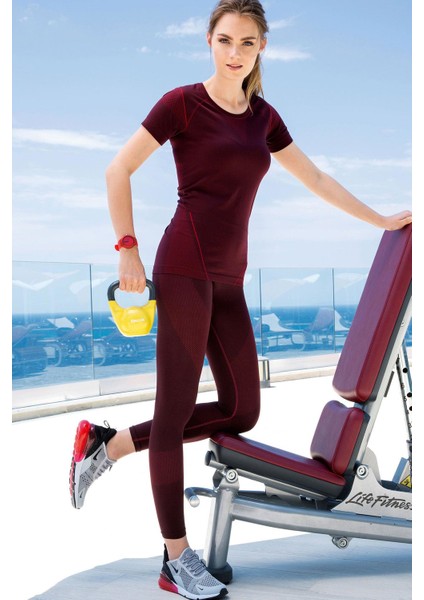 Desensiz Fitness Spor Giyim Tişört S202
