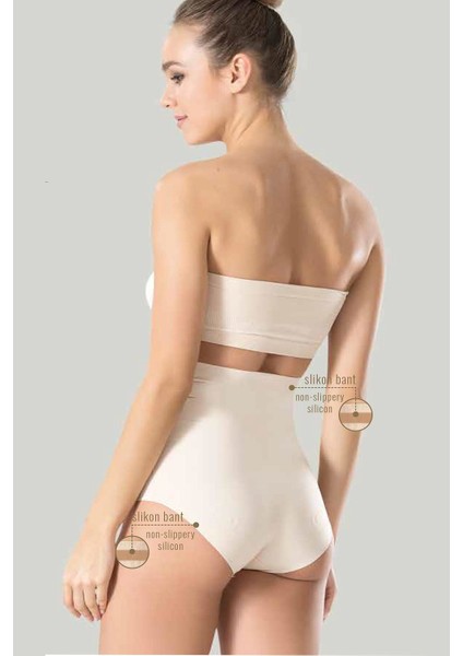 Mideli Lazer İz Yapmaz Slip Kadın Külot Korse 14002 fiyatları
