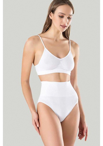 Mideli Slip Yüksek Bel Kadın Külot Korse 1001 modelleri
