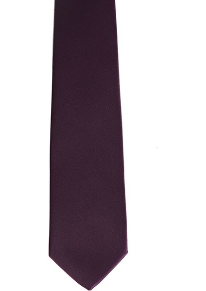 Mürdüm Mendilli Kravat Smdk-9