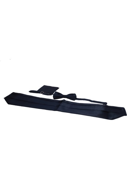 Lacivert Smokin Kemeri Set Skmr-2