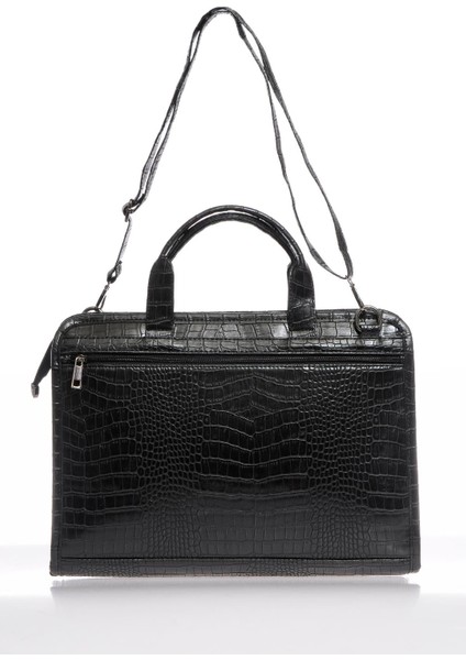 Luxury SG071219 Kroko/siyah Unisex Evrak Çantası modelleri