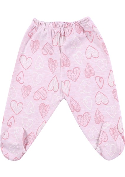 Tavşan Desenli 3 Parça Oluşan Kız Pijama Takımı