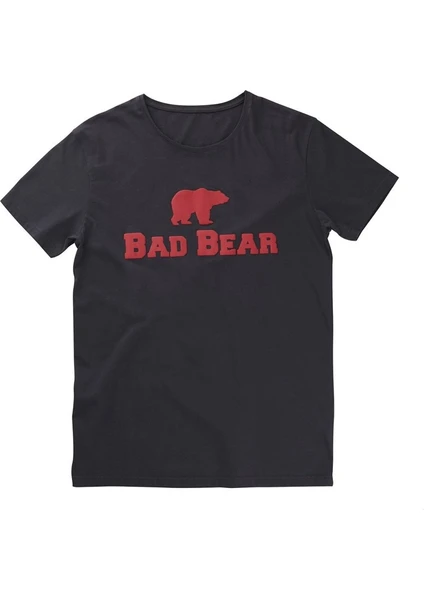 Bad Bear 19.01.07.002 Erkek T-Shirt  Antrasit