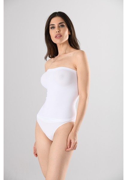 Straples Uzun 1403 Örme Seamless Dikişsiz Soft Basic Kadın Atlet fırsatları