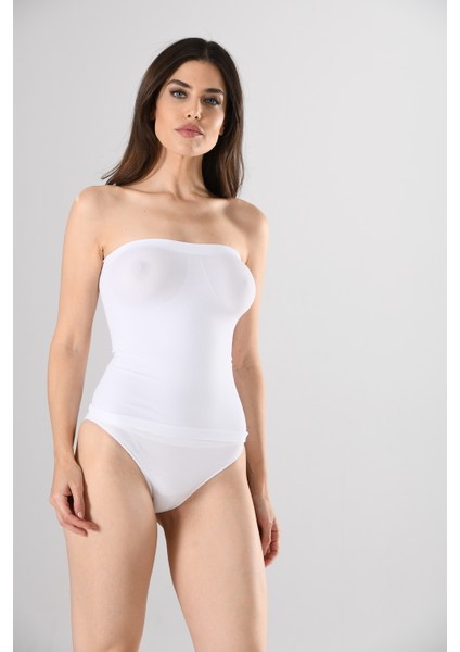 Straples Uzun 1403 Örme Seamless Dikişsiz Soft Basic Kadın Atlet indirimleri