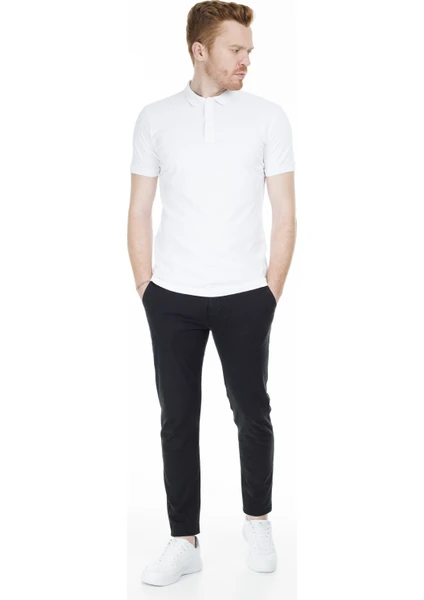 XX Chino Slim Fit Erkek Pantolon - Mineral Black