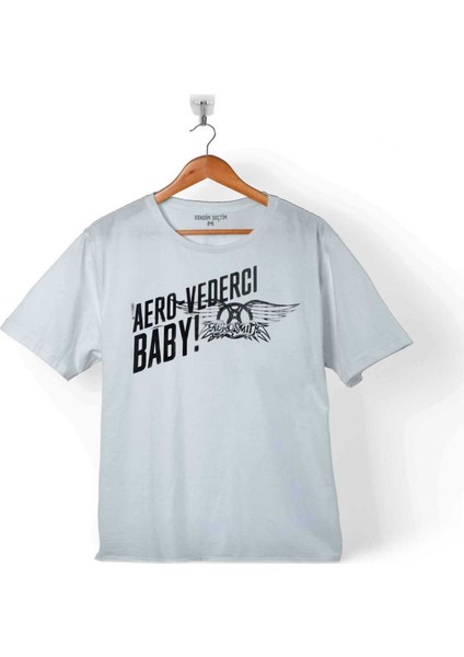 Aerosmıth Steven Tyler Black On Black Wıngs Çocuk T-Shirt