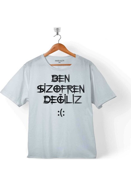 Ben Şizofren Değiliz İlüzyon İllusion Esprili Çocuk T-Shirt