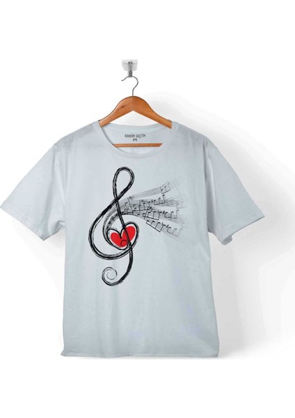 Metallıca Müzik Nota Sol Anahtarı Music Çocuk T-Shirt