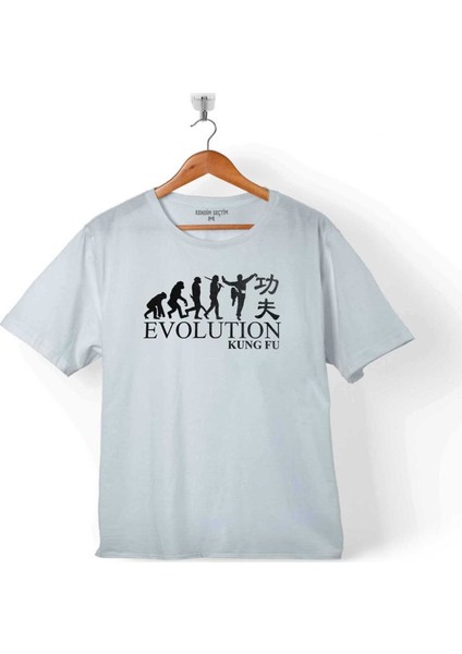 Evolution Human Evrim Kung Fu Kungfu Karate Çocuk T-Shirt