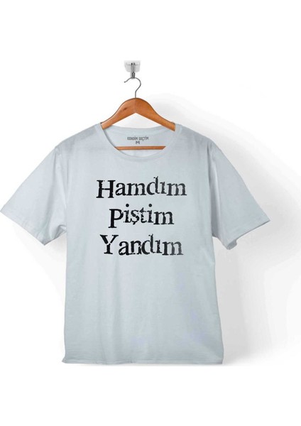 Hamdım Piştim Yandım Mevlana Mesnevi Tasavvuf Çocuk T-Shirt