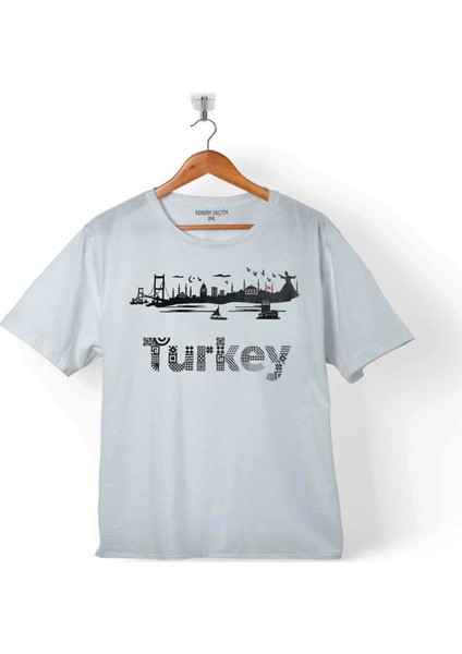 İstanbul Eminönü Kız Kulesi Ayasofya Türkiye Çocuk T-Shirt