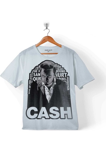 Johnny Cash Country Music She Used To Love Me Çocuk T-Shirt