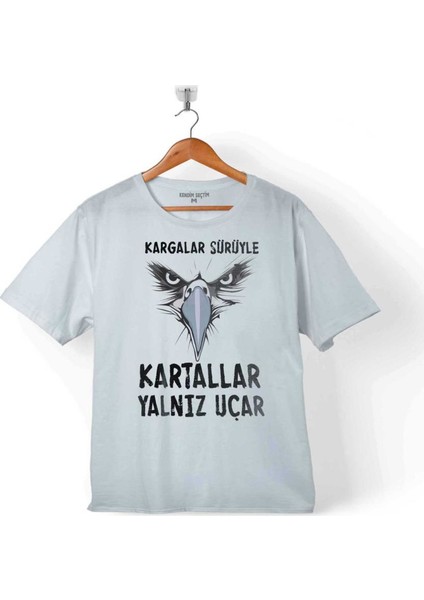 Kendim Seçtim Kargalar Sürüyle Kartallar Yalnız Uçar Beşiktaş Çocuk T-Shirt