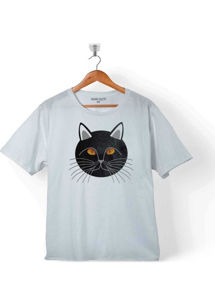 Kara Kedi Göz Black Cat Eye Çocuk T-Shirt