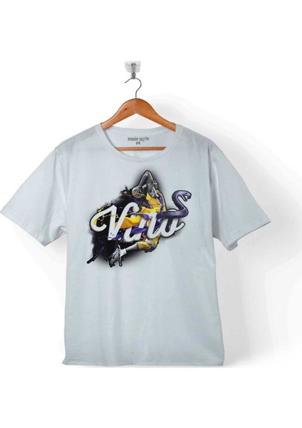 Kobe Bryant Black Mamba Logo Nba Basketball Çocuk T-Shirt