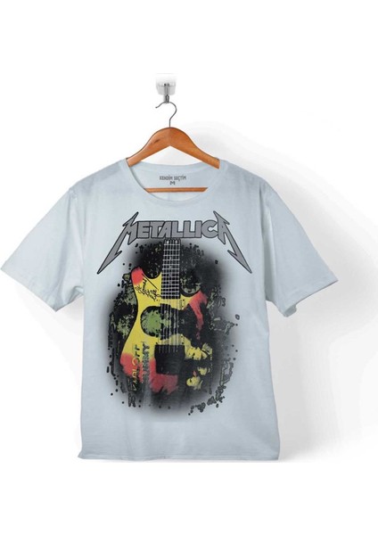 Metallica Kirk Ouija Board Guitar Rock Gitar Çocuk T-Shirt