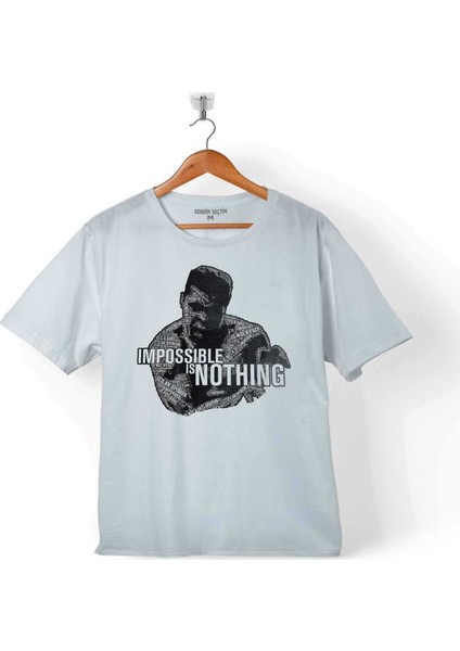 Muhammed Ali Clay Impossible Is Nothing Boksör Çocuk T-Shirt