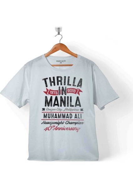 Muhammed Ali Clay Thrılla In Manıla 40Th Çocuk T-Shirt