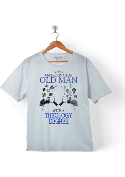 Kendim Seçtim Never Undersestımate An Old Man Wıth A Bıcycle Çocuk T-Shirt