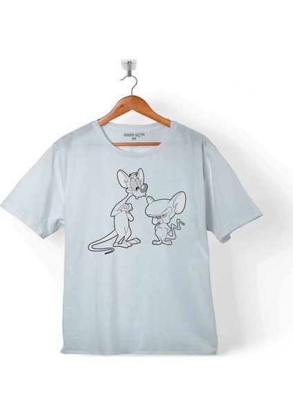 Pınky And The Braın Ratten Rats Tom Ve Jerry Çocuk T-Shirt