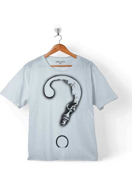 Kuru Kafa Soru İşareti Why Skull Skeleton Çocuk T-Shirt