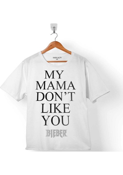 Justın Bıeber Purpose Tour My Mama Dont Lıke Çocuk T-Shirt