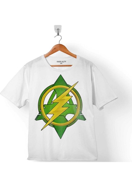 Arrow Vs Ve Flash Logo Çocuk T-Shirt