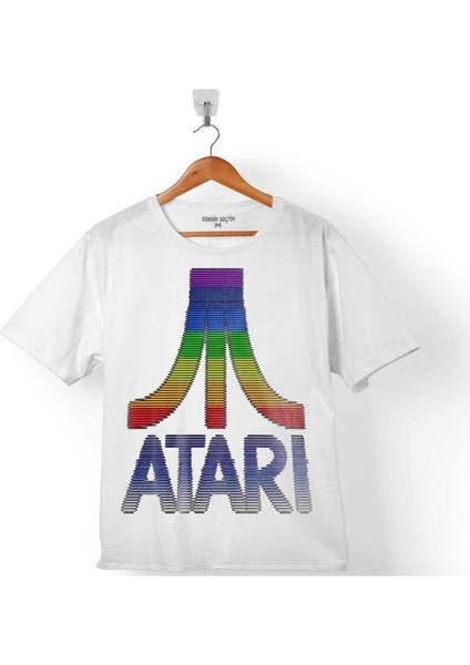 Atarı Ateri Nostalji Oyun Logo 2 Çocuk T-Shirt