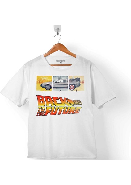 Back To The Future Geleceğe Dönüş Logo 3 Çocuk T-Shirt