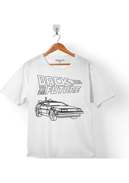 Back To The Future Geleceğe Dönüş Logo 4 Çocuk T-Shirt