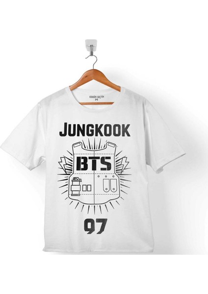Bts Bangtan Boys Junkook 97 Logo 2 Çocuk T-Shirt