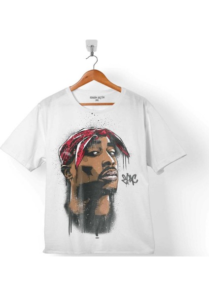 2Pac Tupac Shakur Makavelı Cartoon 2 Pac Çocuk T-Shirt