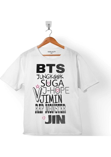 Bts Bangtan Boys Junkook Suga Jımın Çocuk T-Shirt