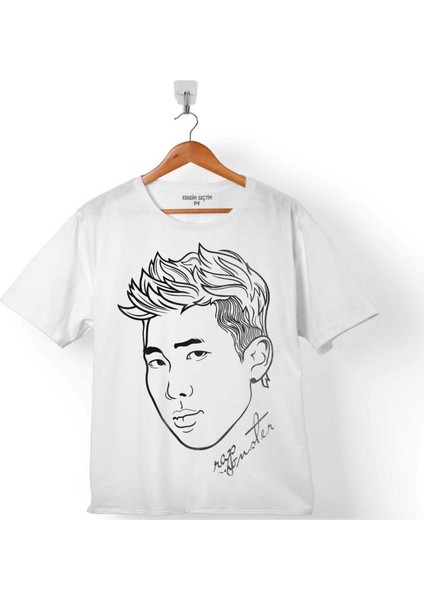 Bts Bangtan Boys Rap Monster Logo Çocuk T-Shirt