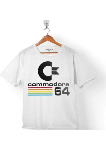 Commodore 61 C64 Logo Antika Bilgisayar 2 Çocuk T-Shirt