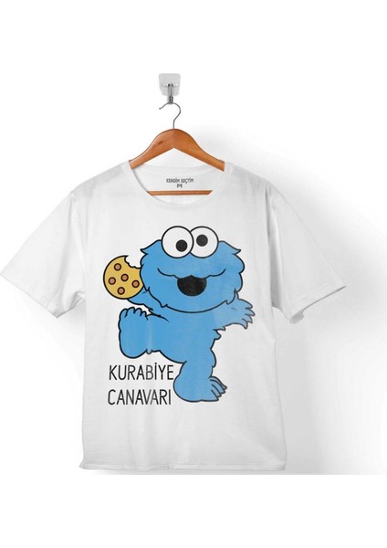 Cookıe Kurabiye Canavarı Susam Sokağı Çocuk T-Shirt
