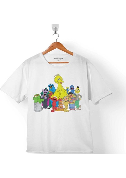 Cookıe Kurabiye Canavarı Susam Sokağı 3 Çocuk T-Shirt