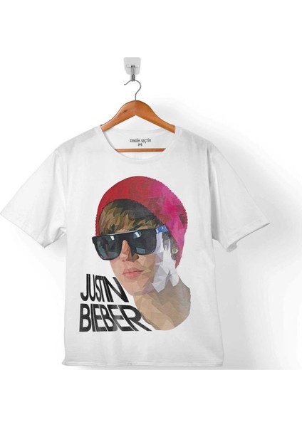 Justın Bıeber 1994 Silüet Çocuk T-Shirt