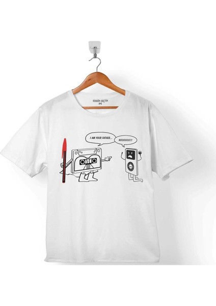 Kaset Kalem Nostalji Star Wars I Am Your Father Çocuk T-Shirt
