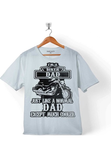 I Am A Bıker Dad Motorcycle Motosiklet Hoodie Çocuk T-Shirt