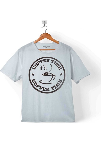 Coffee Time Kahve Zamanı Çay Espresso Mocha Çocuk T-Shirt