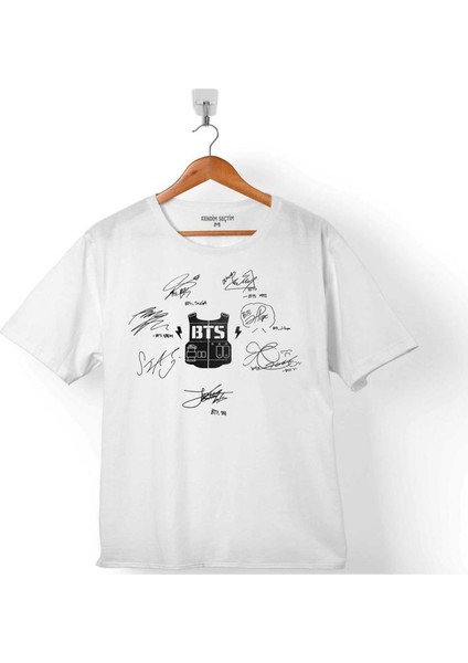 Bts Bangtan Boys Signature Sıgns İmza Çocuk T-Shirt