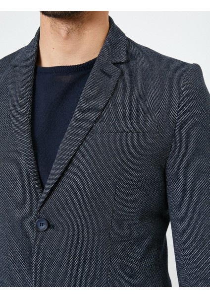 Erkek Cep Detaylı Dügmeli Blazer Ceket indirimleri