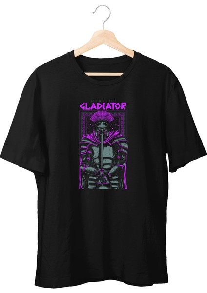 Gladiator Bisiklet Yaka T-Shirt