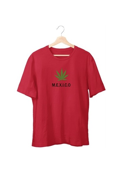 Mexico Bisiklet Yaka T-Shirt