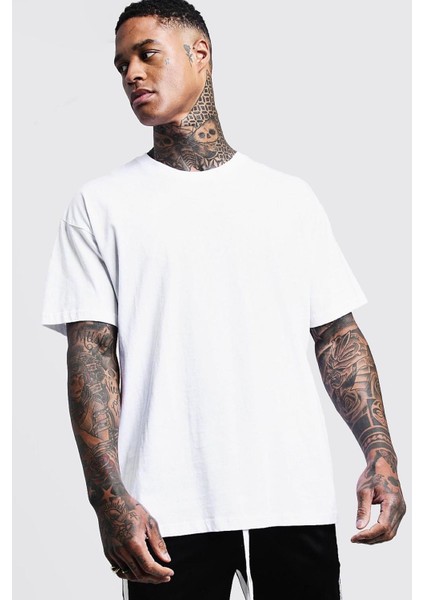 Crash Erkek Oversize T-Shirt