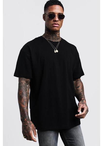 Crash Erkek Oversize T-Shirt